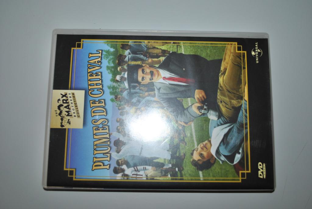 DVD "Plumes Cheval"/Marx Brothers Comme neuf, Cd's en Dvd's, Verzenden, Zo goed als nieuw