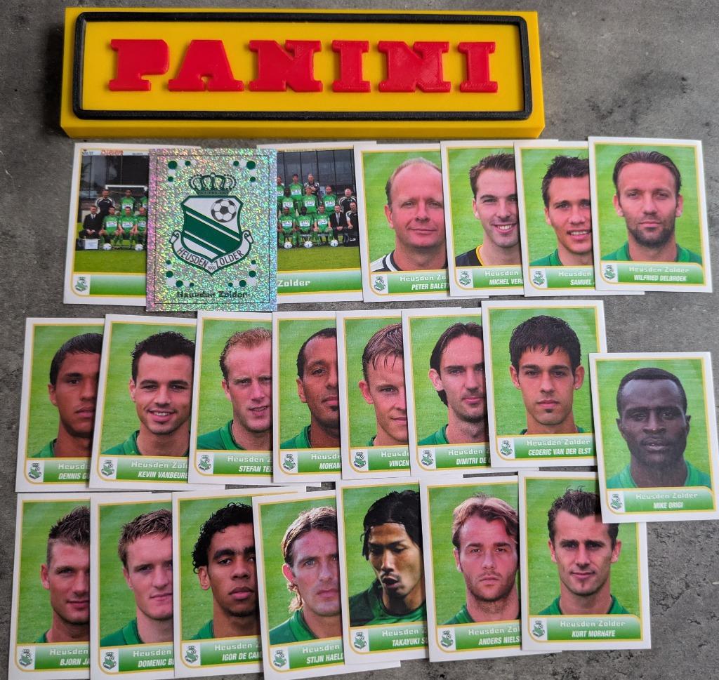Panini football 2004 22X HEUSDEN ZOLDER voetbalstickers 2004, Verzenden, Nieuw