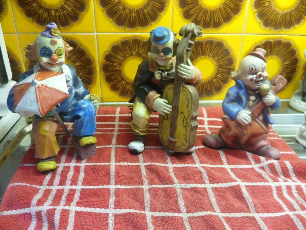 3 beelden clowns, Verzamelen, Ophalen of Verzenden