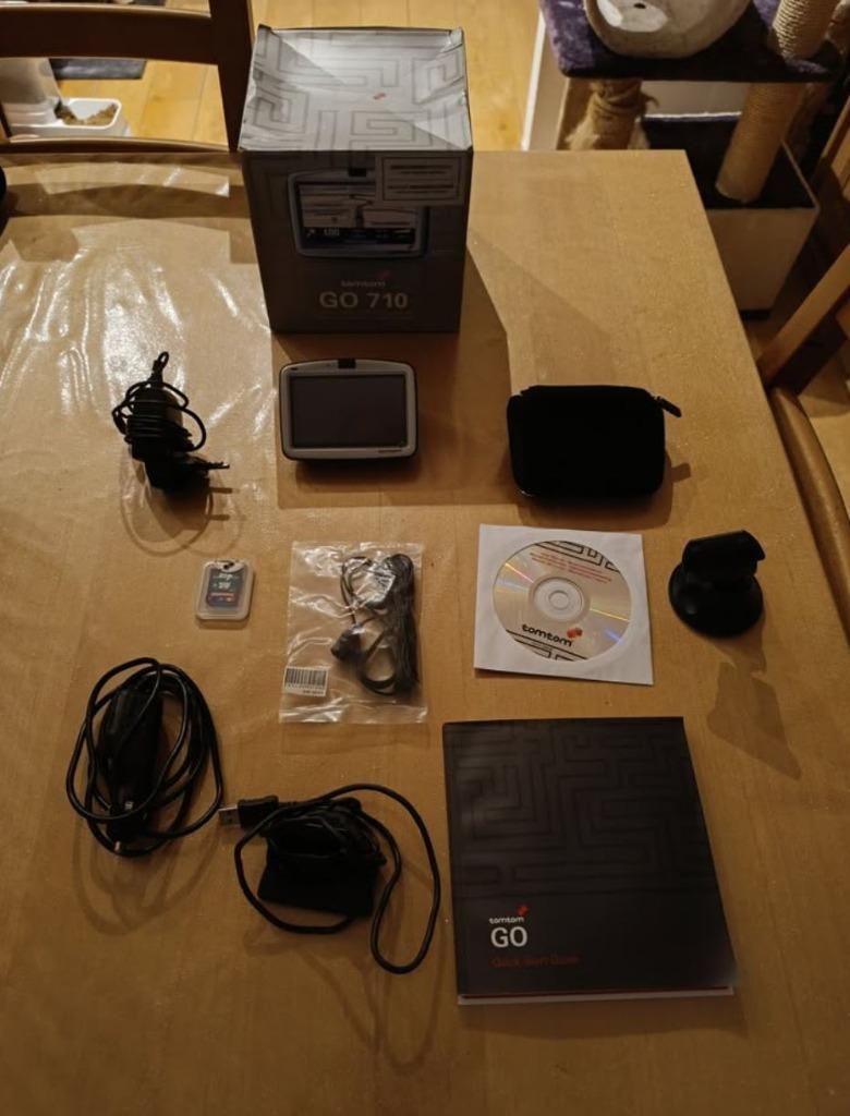 Gps TomTom Go 710 complet, Ophalen, Gebruikt