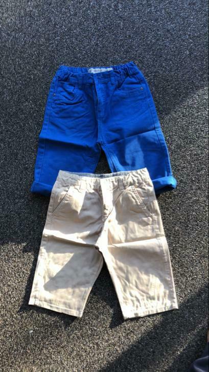 Korte short jongen maat 140/146, Ophalen, Zo goed als nieuw, Maat 46 (S) of kleiner, Beige