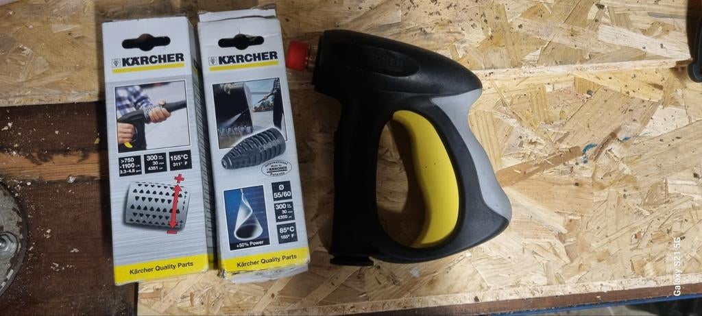 Karcher onderdelen, Ophalen