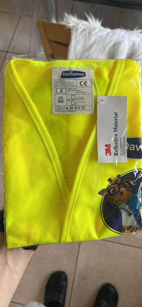 Fluo vestje kinderen maat 120-138, Ophalen, Nieuw