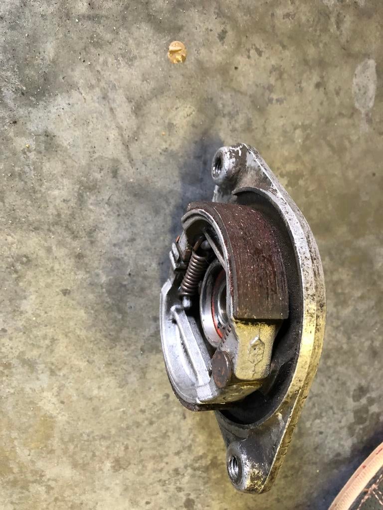 Achterrem Camino ., Ophalen