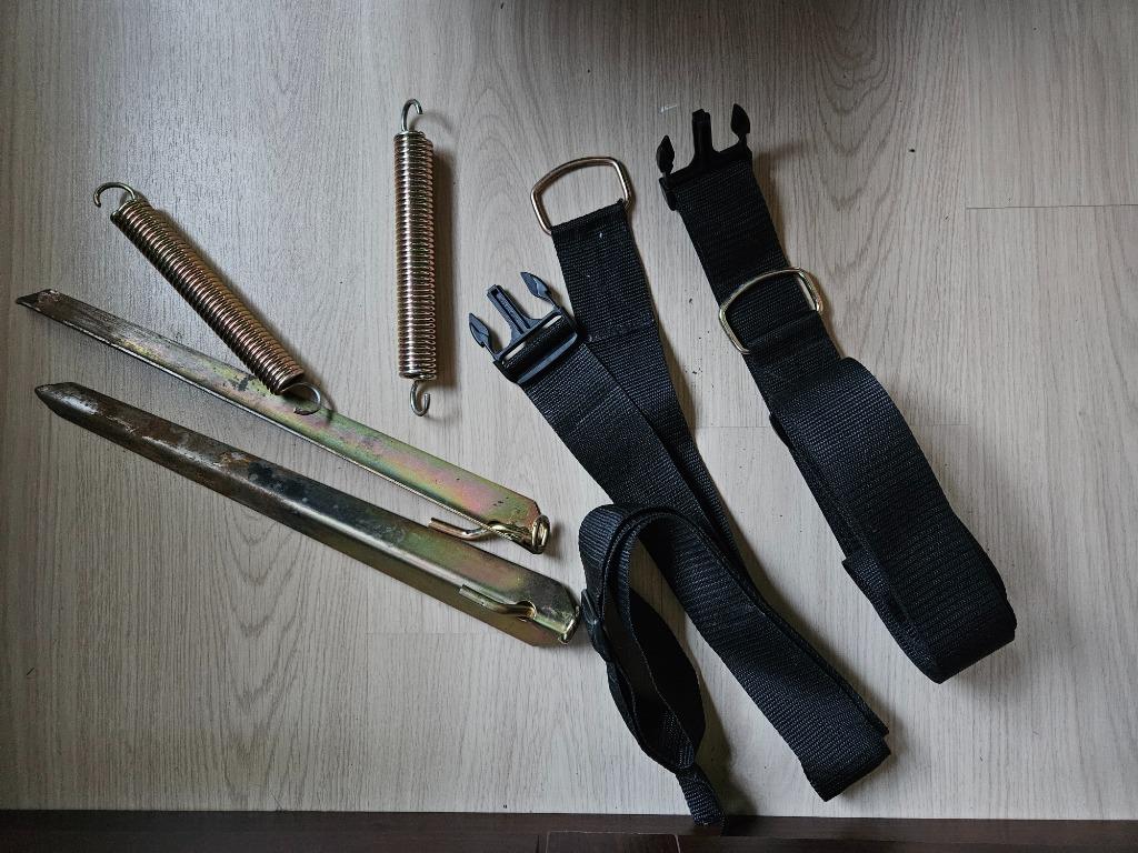 Ensemble de sangles anti-tempête pour auvent, Enlèvement, Comme neuf