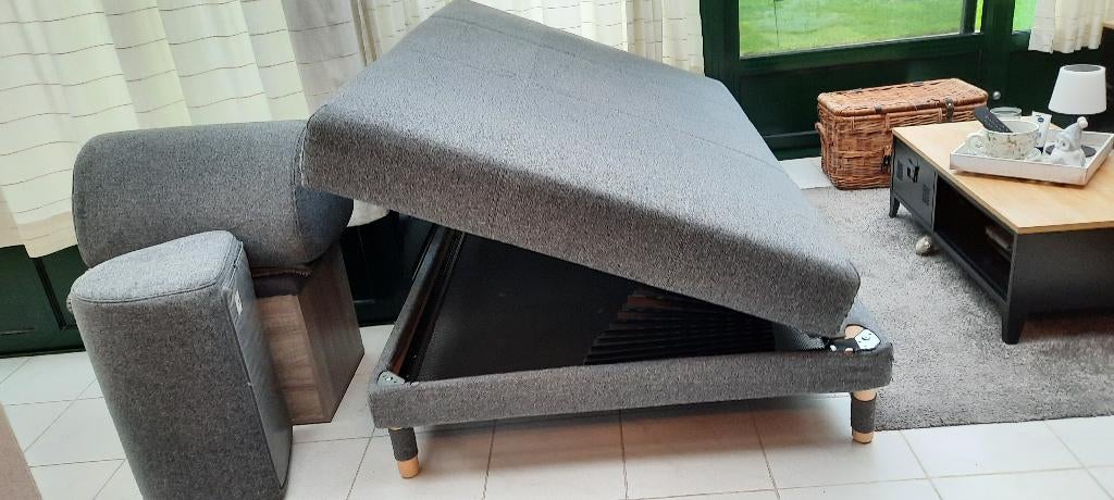 Zetel,slaapbank, Huis en Inrichting, Zetels | Zetels, Ophalen, 100 tot 125 cm, 150 tot 200 cm, Driepersoons