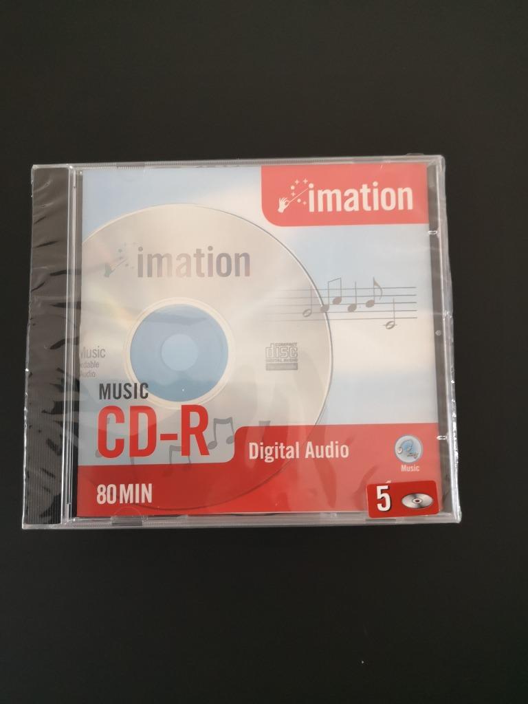 CD-R Imation 80 min, Informatique & Logiciels, Disques enregistrables, Enlèvement ou Envoi, Neuf, Cd, Imation