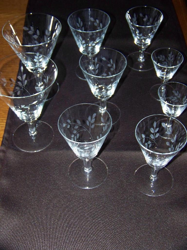 Vintage glasservies, Antiek en Kunst, Ophalen
