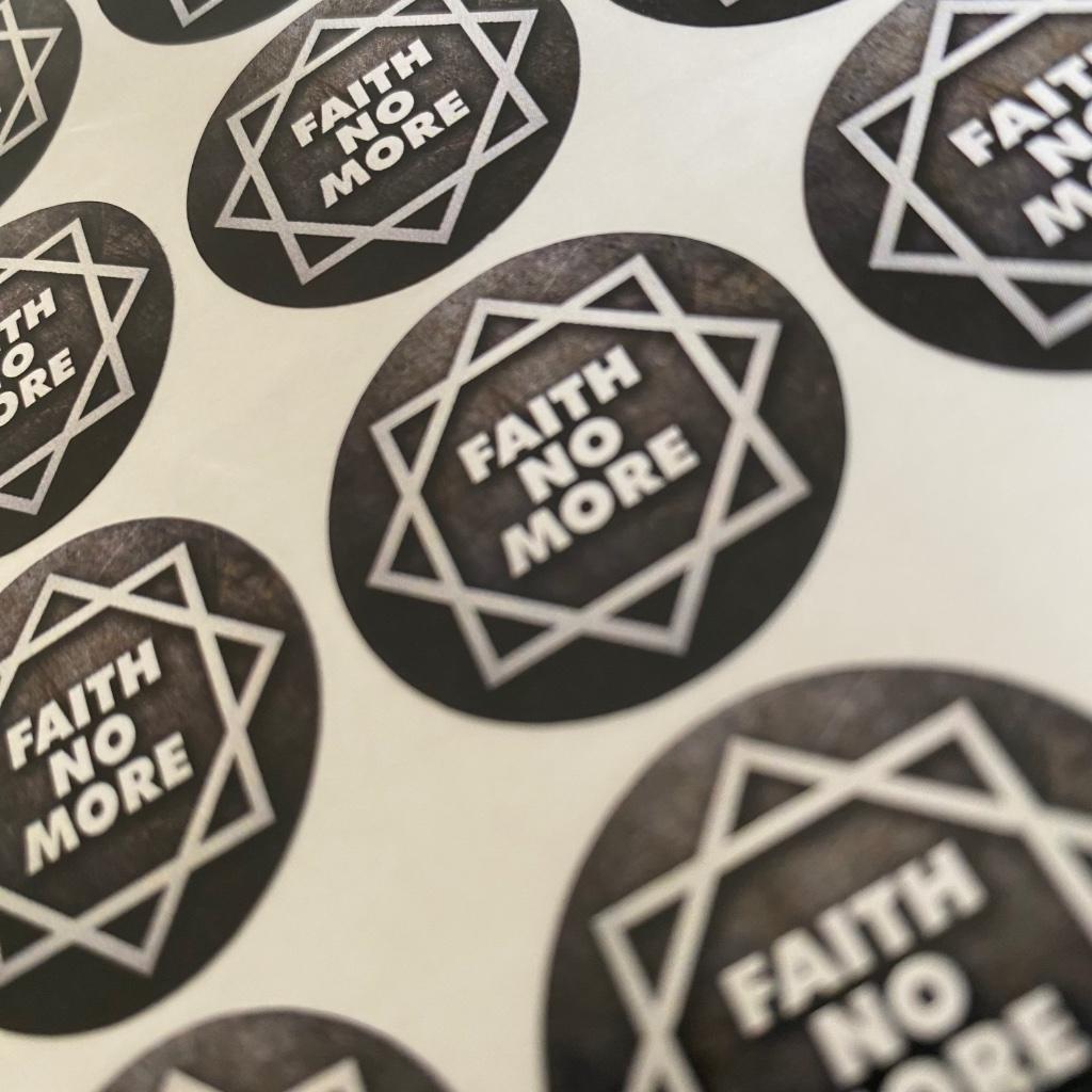 Faith No More stickers - 10 stuks, Ophalen of Verzenden, Nieuw, Overige typen