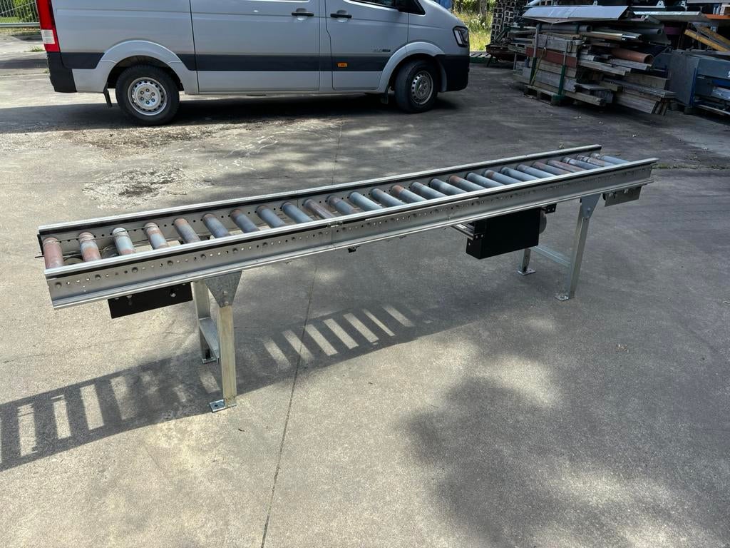 Aangedreven rollenbaan rollerbaan rolband transportband baan, Ophalen