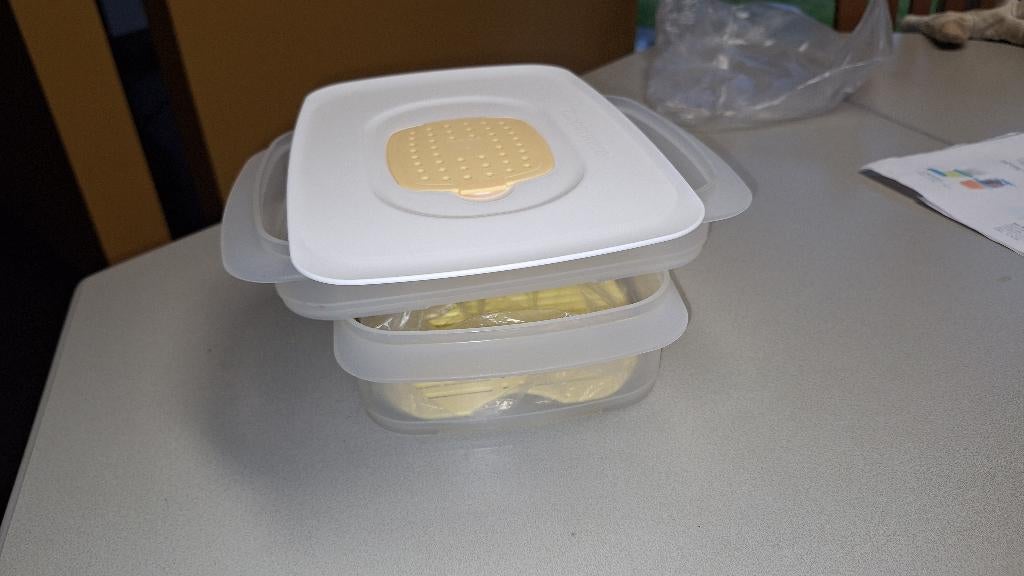 Tupperware stapel charcuterie schalen, Ophalen of Verzenden, Zo goed als nieuw, Schaal