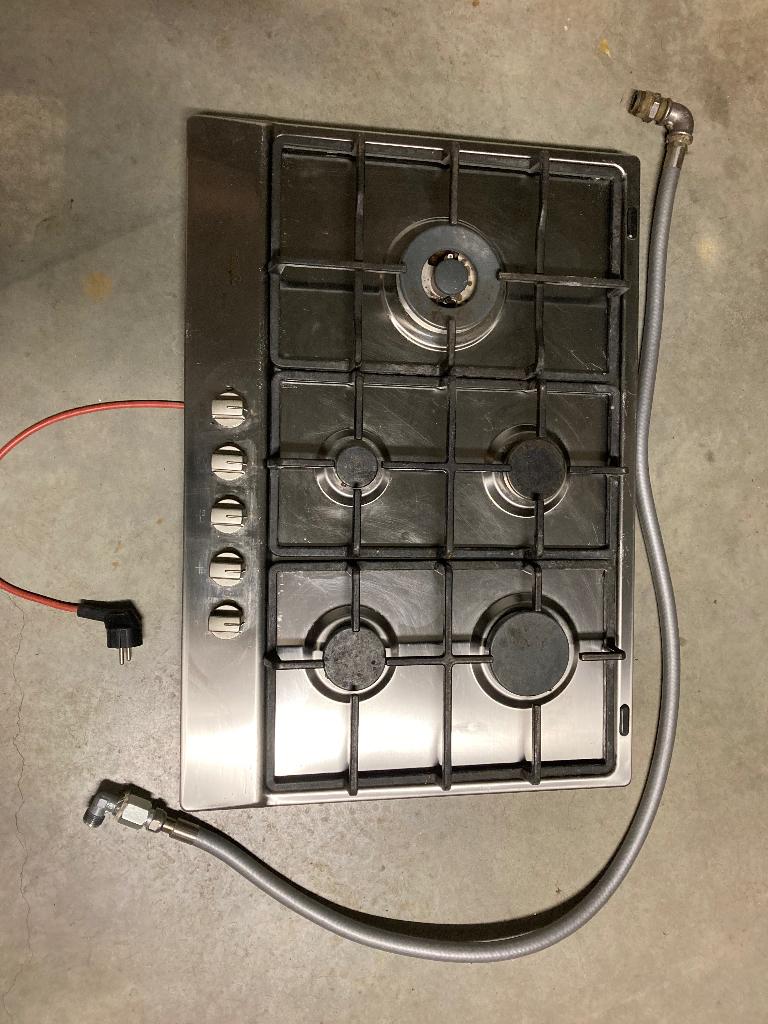 Gaskookplaat, Gaz, Encastré, Enlèvement, Utilisé