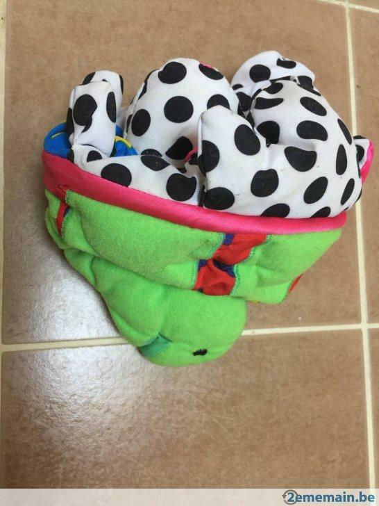 Peluche Reversible Tortue/Lapin (Lamaze), Ophalen, Gebruikt