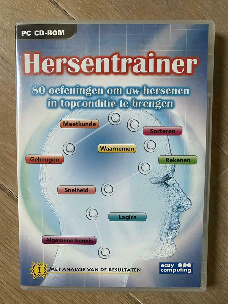 Hersentrainer game voor pc van Easy Computing, Consoles de jeu & Jeux vidéo, Jeux | PC, Enlèvement ou Envoi, Comme neuf, Puzzle et Éducatif