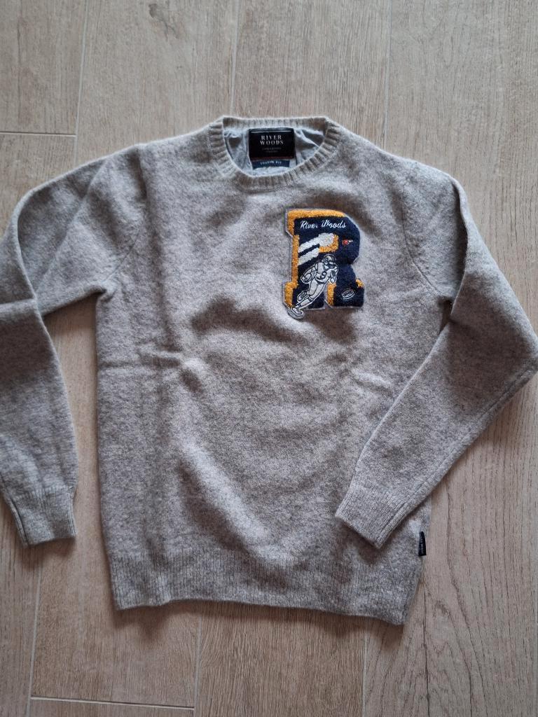 Trui River Woods, Kinderen en Baby's, Kinderkleding | Maat 152, Ophalen, Trui of Vest, Zo goed als nieuw, Jongen