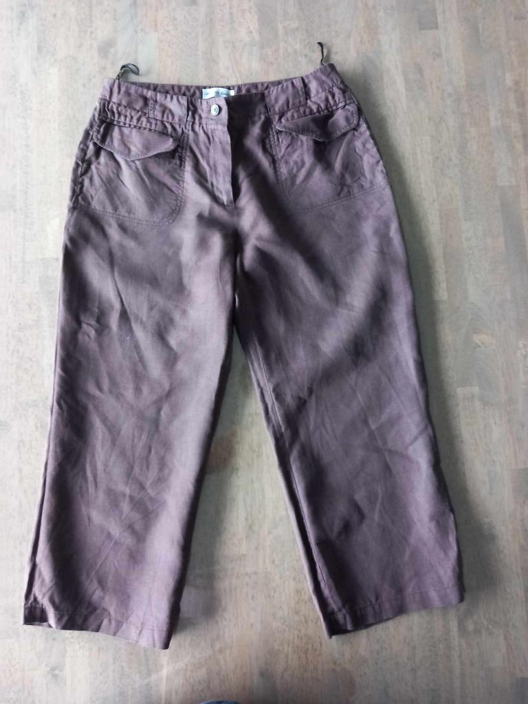 bruine damesbroek maat 40 gerard darel, Maat 38/40 (M), Ophalen of Verzenden, Zo goed als nieuw, Driekwart