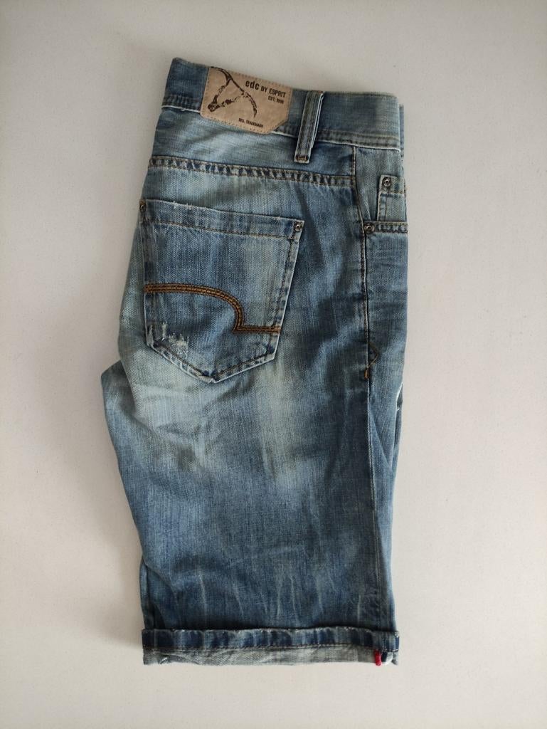Short en jean, marque EDC by Esprit, M 33, Enlèvement ou Envoi, Comme neuf, Bleu