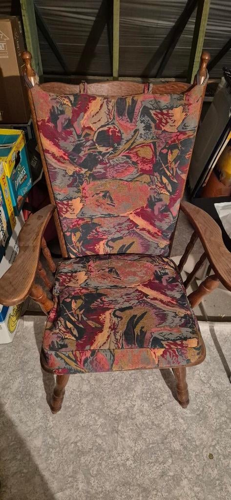 vintage stoel zetel eenzit, Antiek en Kunst, Ophalen