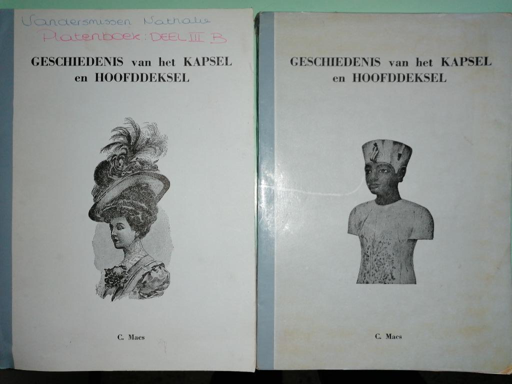 Geschiedenis van het kapsel en hoofddeksel, Boeken, Verzenden, Gelezen, Overige vakken, Maes