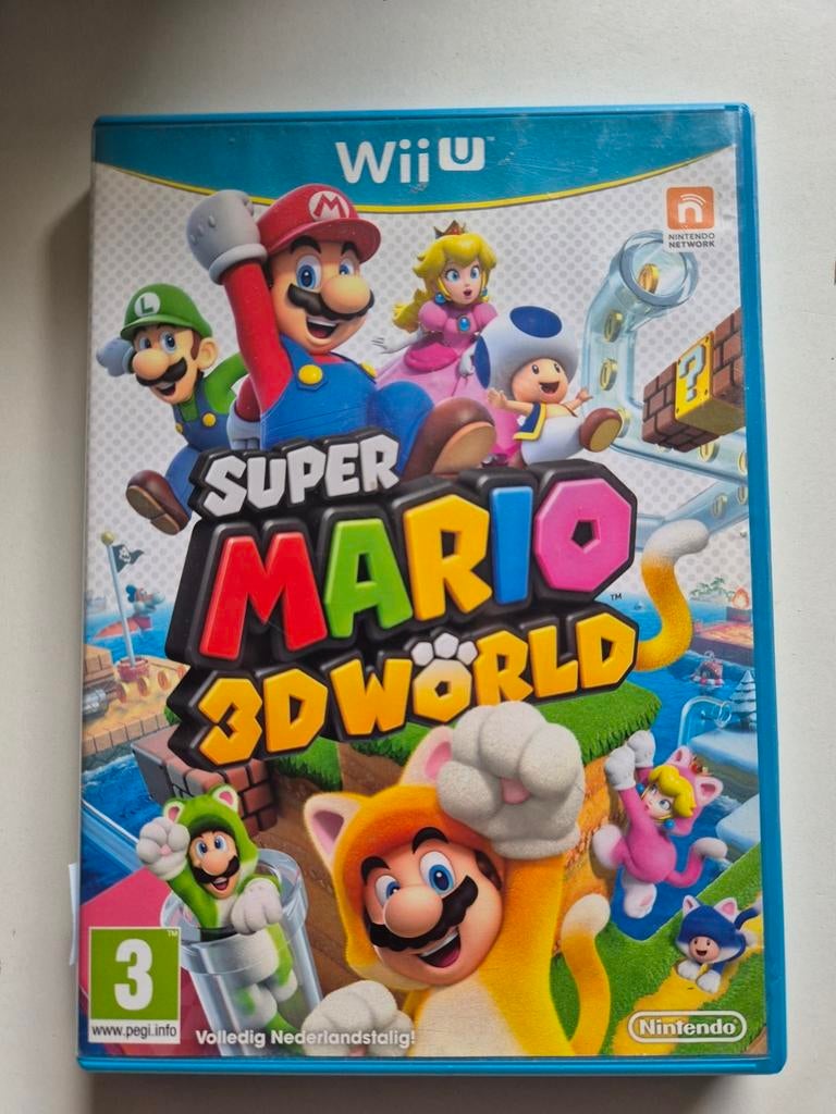 Super Mario 3D World pour Nintendo Wii U, Enlèvement ou Envoi, Comme neuf