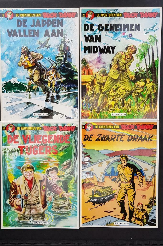 Strip Buck Danny Dupuis Hubinon – Charlier -Barèse, Boeken, Ophalen, Zo goed als nieuw, Hubinon – Charlier -Barès