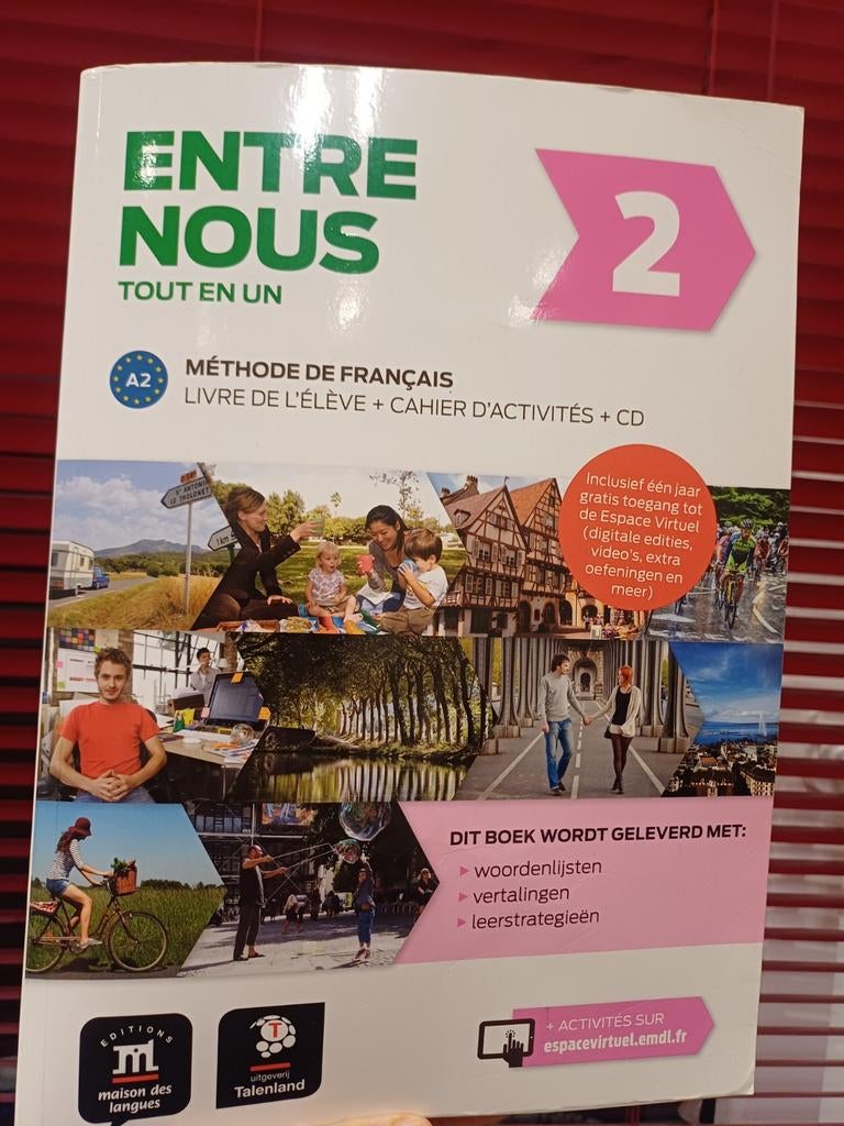Entre Nous 2 Frans, Boeken, Ophalen