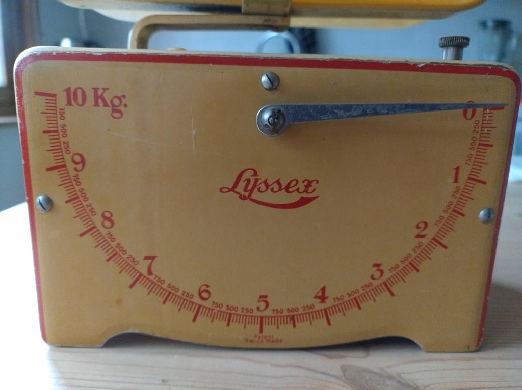 Weegschaal Lyssex, Antiek en Kunst, Ophalen of Verzenden
