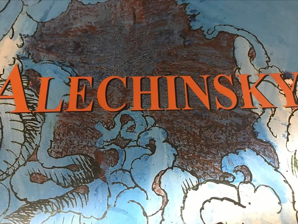 Pierre Alechinsky peintures aquarelles 100page Cobra, Enlèvement ou Envoi, Comme neuf, Peinture et dessin
