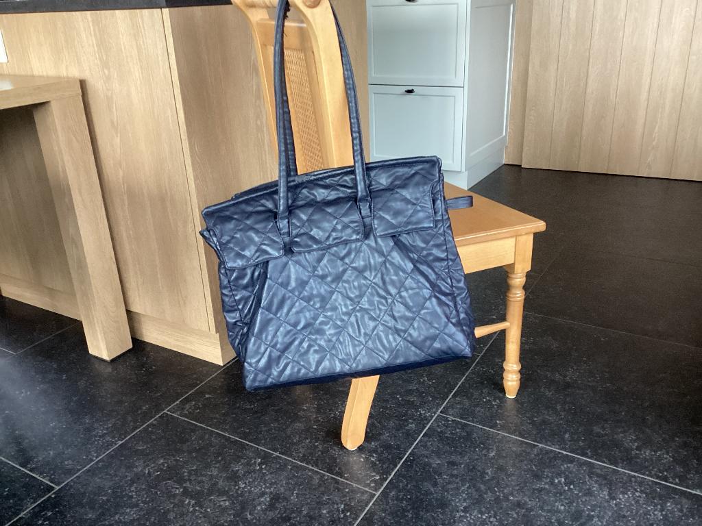 River Woods : veelzijdige grote tas, Handtassen en Accessoires, Ophalen of Verzenden, Blauw, Overige typen
