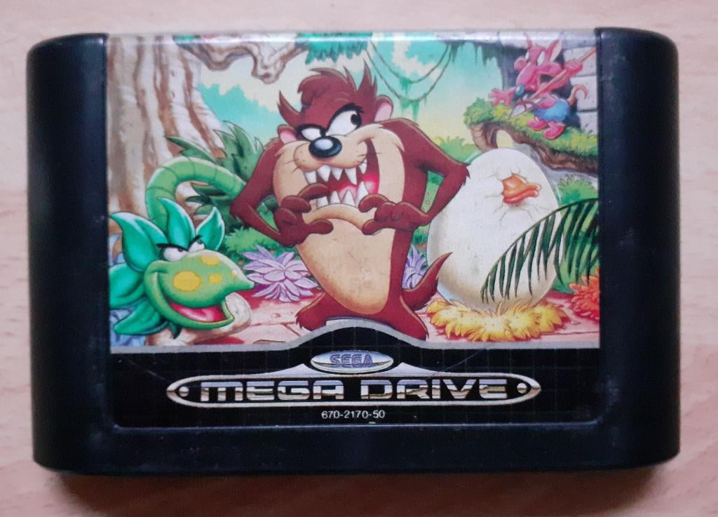 Taz mania, Consoles de jeu & Jeux vidéo, Jeux | Sega, Enlèvement ou Envoi, 1 joueur, Utilisé, Mega Drive