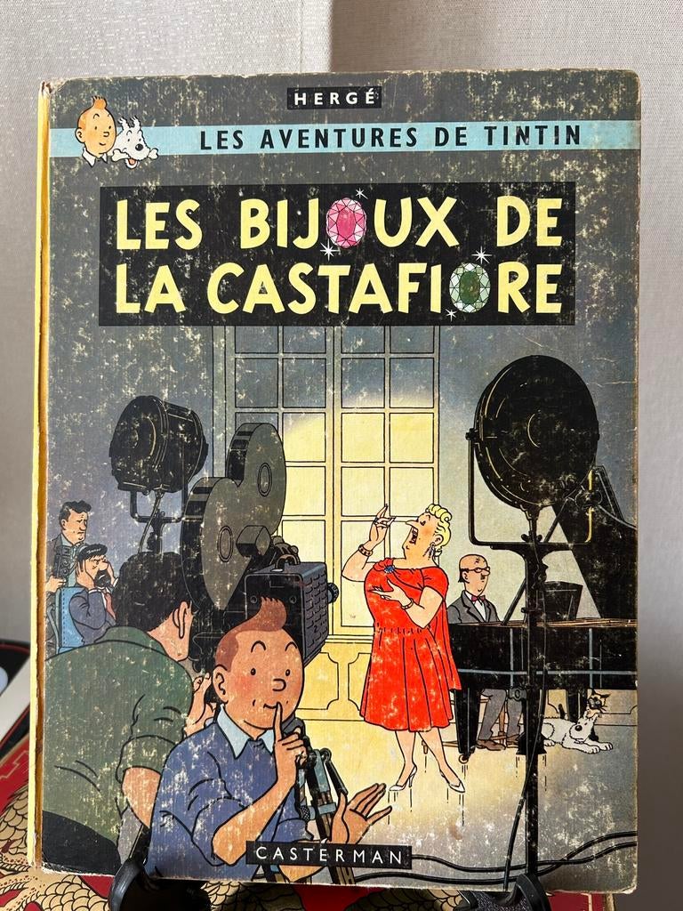 Hergé Tintin Les Bijoux de la Castafiore EO 1963 B34, Livres, BD, Enlèvement ou Envoi