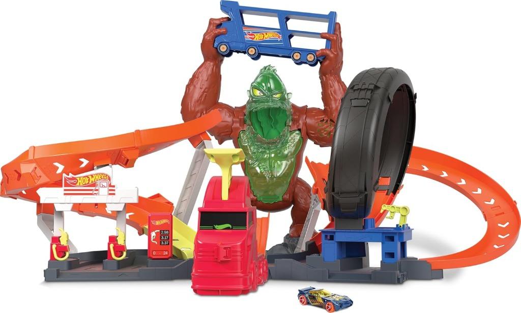 HotWheels City Toxic Gorilla Slam, Ophalen, Zo goed als nieuw