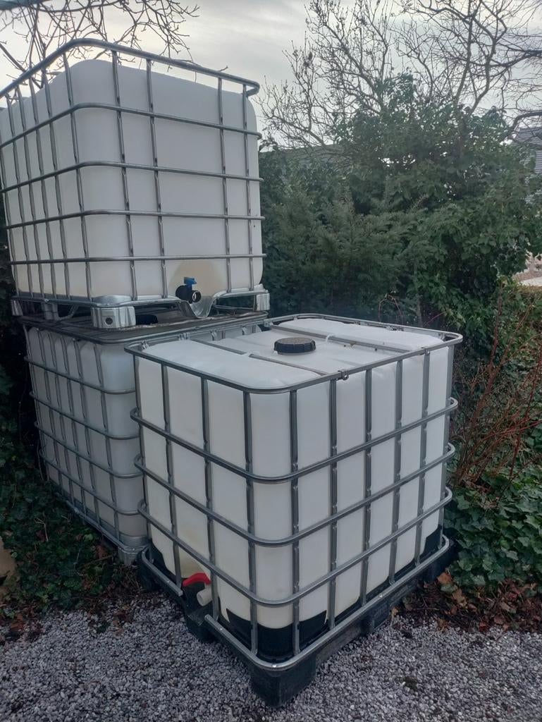 IBC , vat , ton , 1000L, Ophalen of Verzenden
