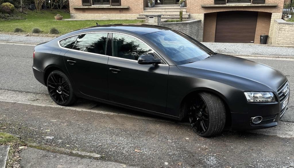 Audi A5 Sportback 2.0 TDI – 2011 – 187.000 KM, Auto's, Audi, Euro 5, Parkeersensor, Zwart, 4 cilinders