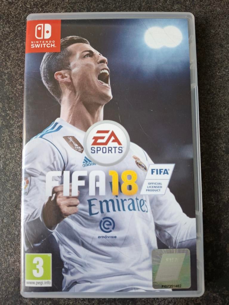 Fifa 18 Nintendo Switch, Ophalen, Gebruikt, Sport, Vanaf 3 jaar