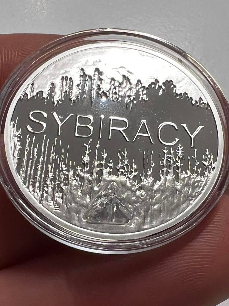 Polen 10 zl Sybiracy 2006 UNC zilver, Ophalen of Verzenden, Polen, Losse munt, Zilver