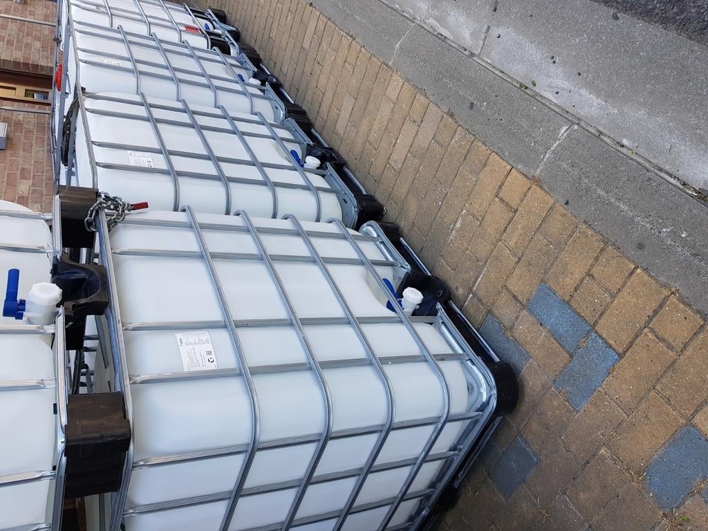 Citerne a eau 1000l alimentaire achat 7j/7, Enlèvement, Comme neuf