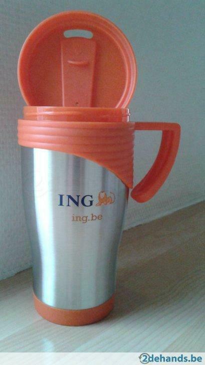 koffiemok ing - nieuw, Verzenden, Nieuw, Kop(pen) en/of Schotel(s)
