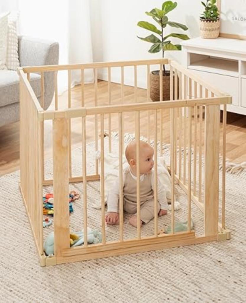 Houten box voor baby's SNELLE GRATIS LEVERING, -, Verzenden, -, Vierkant