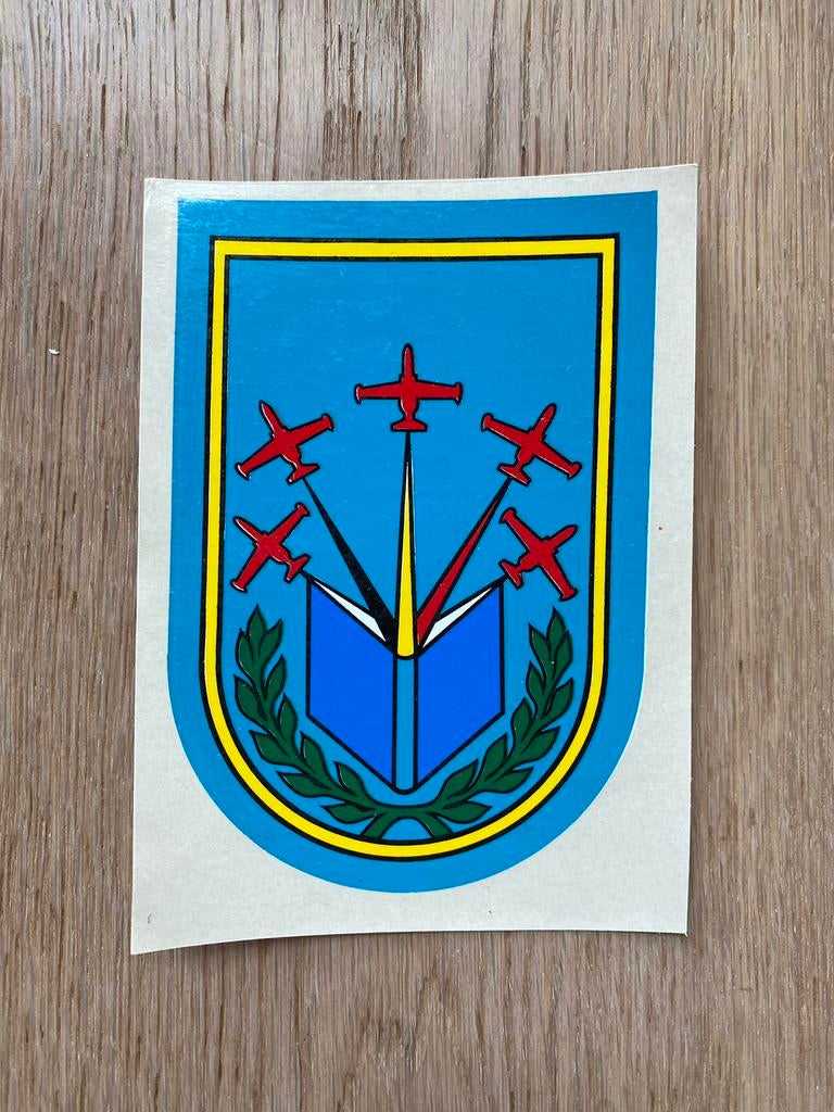 Decal / Autocollant - Force aérienne belge, Enlèvement ou Envoi, Neuf, Carte, Photo ou Gravure