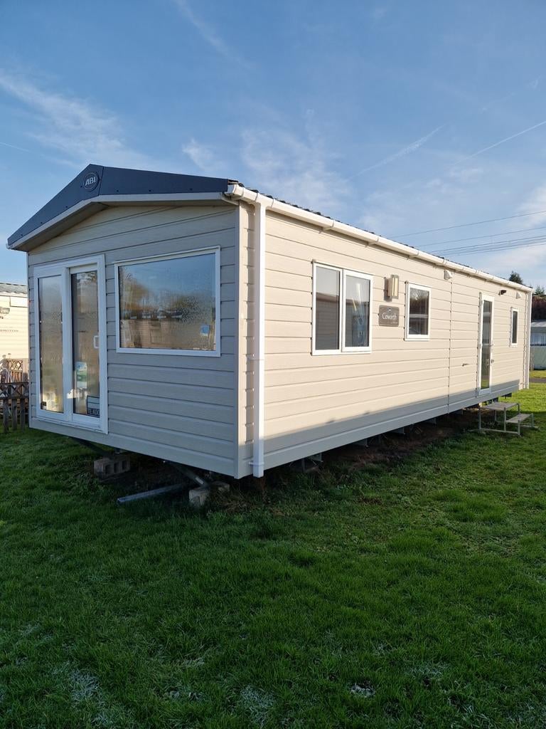 Nieuwe abi coworth deluxe 10x3.70m UITZONDERLIJK AANBOD, Caravans en Kamperen, Stacaravans