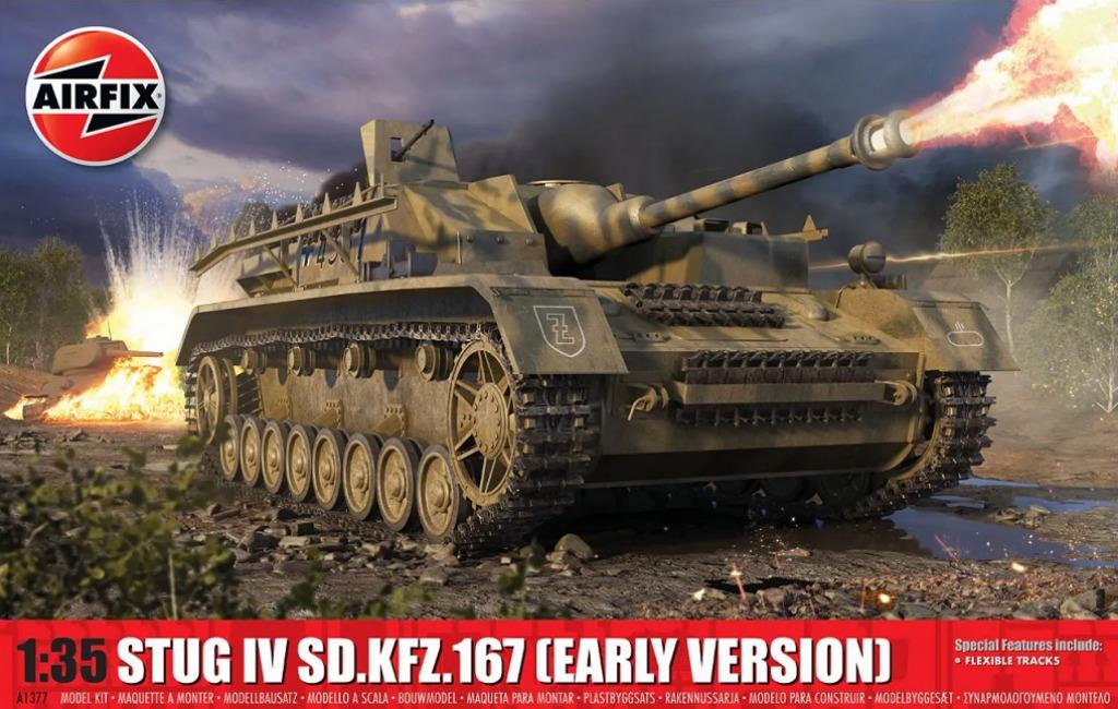 AIRFIX A1377 stug IV sd.kfz.167 (early version) échelle 1/35, Neuf, Tank, Enlèvement ou Envoi, 1:32 à 1:50