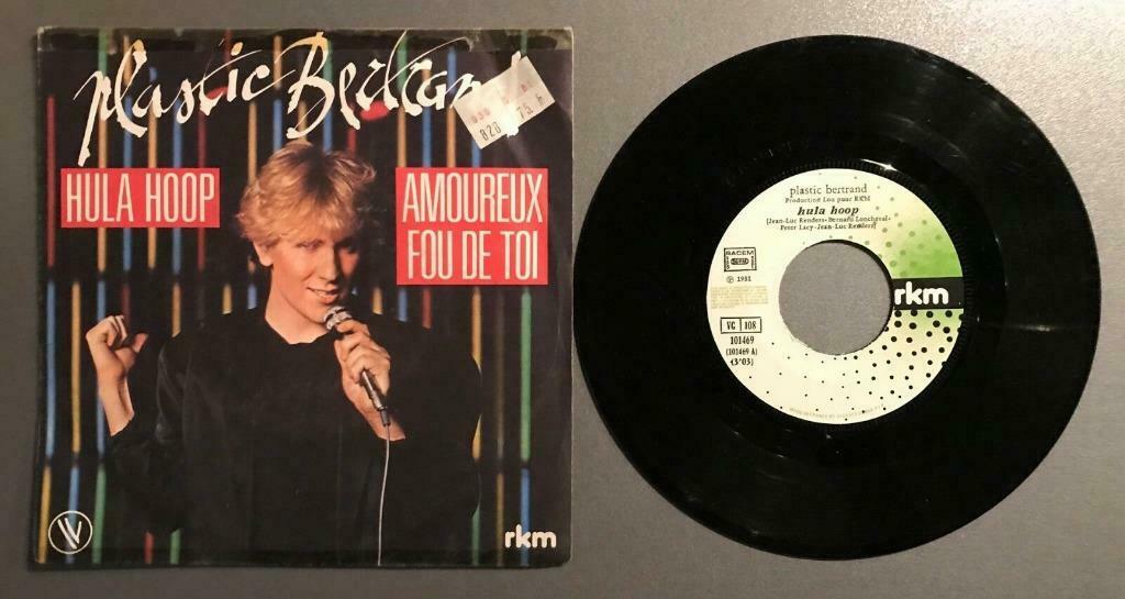Vinyle de Plastic Bertrand -, Enlèvement ou Envoi, Utilisé, Autres genres, Single
