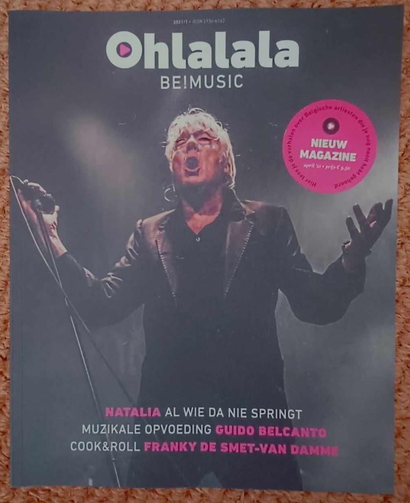 Ohlalala BE!MUSIC magazine nr.1 Arno, Boeken, Tijdschriften en Kranten, Ophalen of Verzenden, Nieuw, Muziek, Film of Tv
