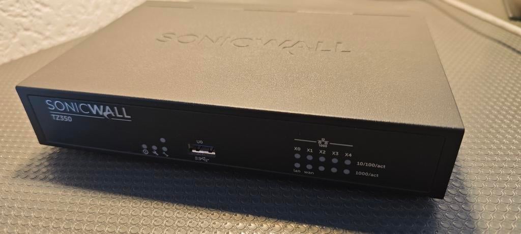Sonicwall TZ 350 Firewall, Computers en Software, Netwerk switches, Ophalen of Verzenden