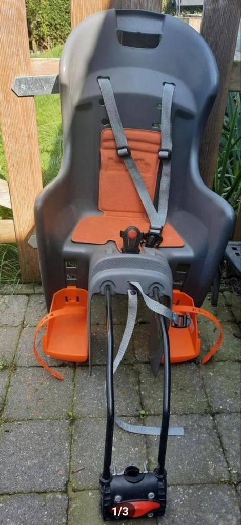 Fietsstoeltje, Achterzitje, Voetsteuntjes, 9 t/m 18 kg, Ophalen of Verzenden