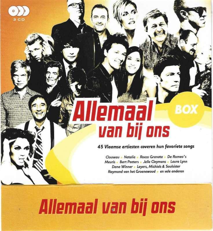 3 CD BOX Allemaal Van Bij Ons, Cd's en Dvd's, Ophalen of Verzenden, Zo goed als nieuw, Pop, Boxset