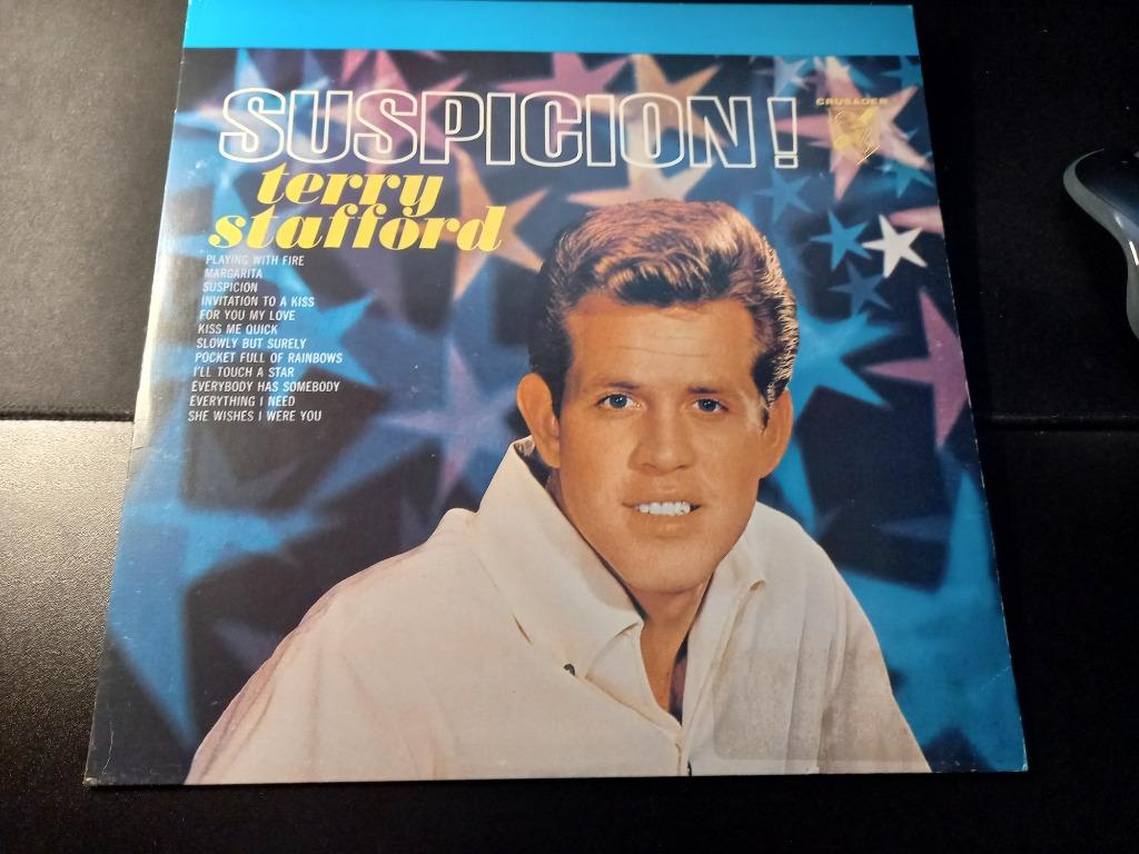Terry Stafford – Suspicion! - Popcorn Lp = Mint, Cd's en Dvd's, Vinyl | Pop, Ophalen of Verzenden, Zo goed als nieuw, 12 inch