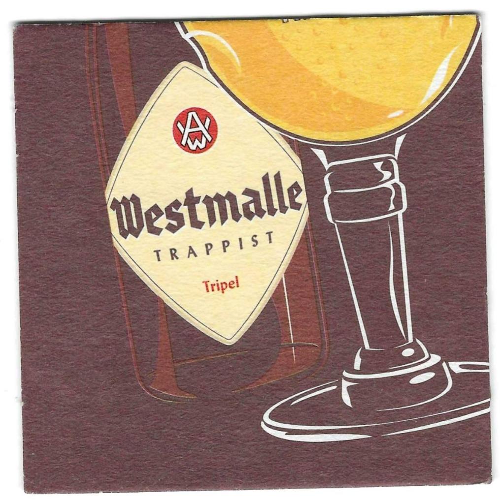 bierviltje 1st Westmalle tripel, Verzamelen, Verzenden