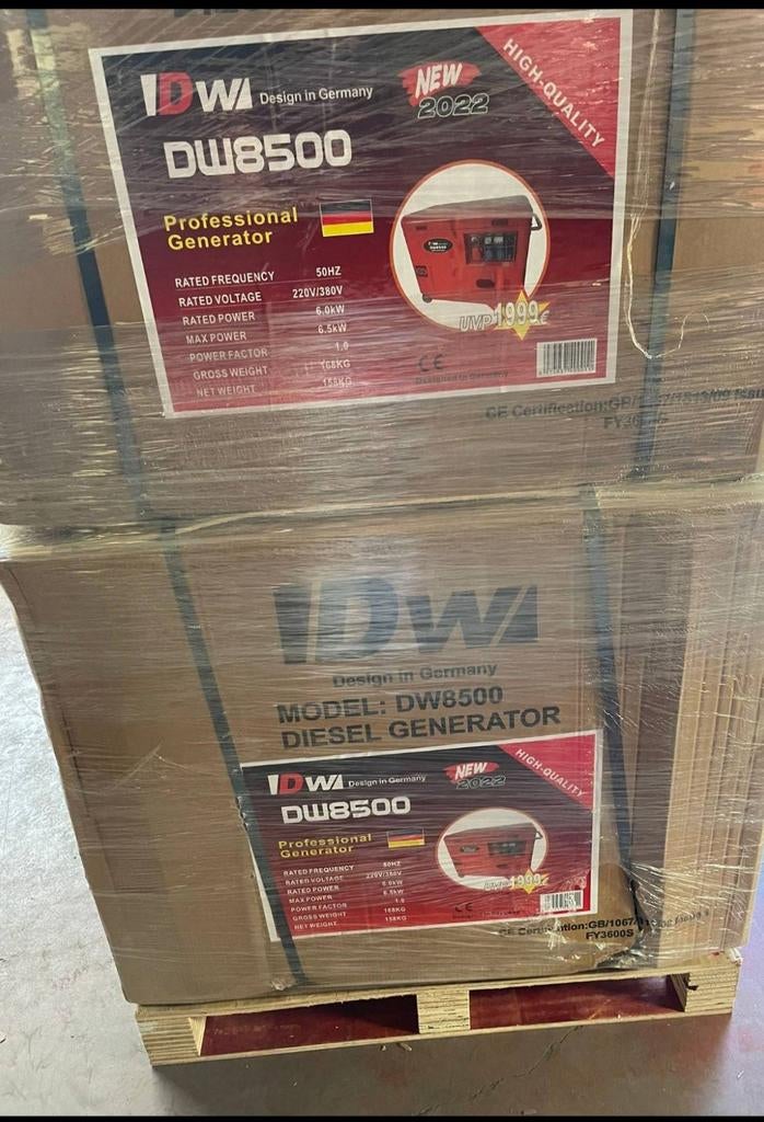 Générateur diesel 6kva nouveau, Enlèvement ou Envoi, Neuf
